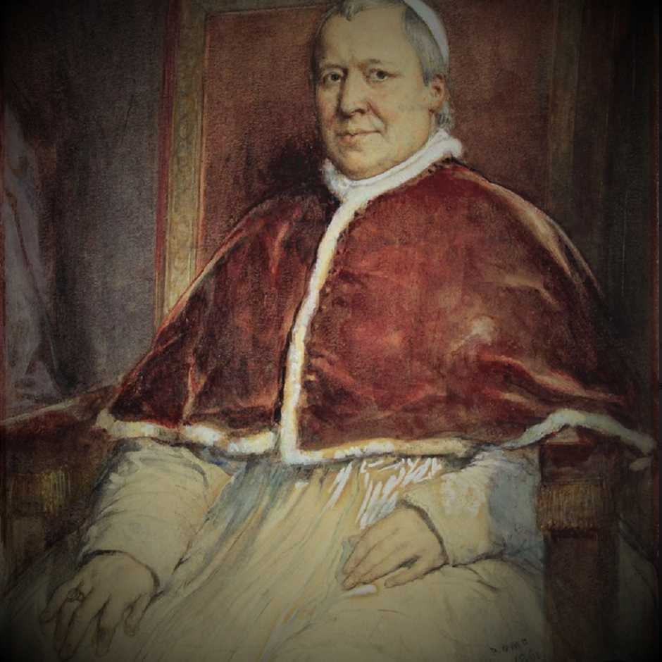 Portrait du Bienheureux Pape Pie IX