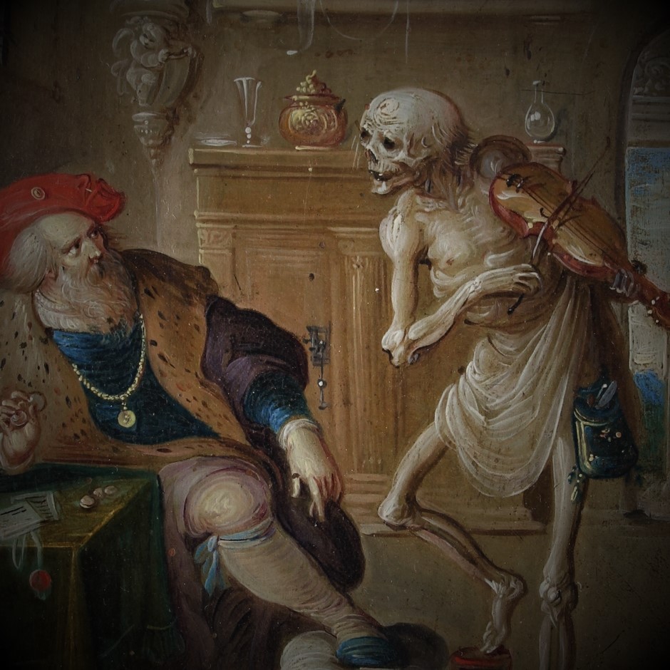 "La Mort Joue du Violon" ; Frans II Francken (Détail)
