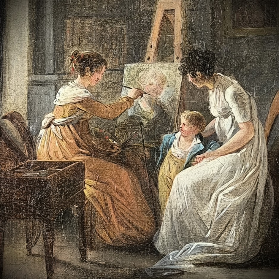 Atelier de femmes artistes